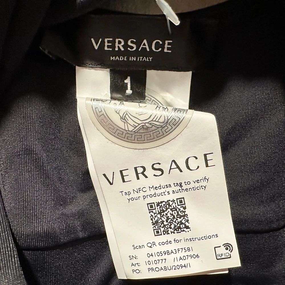 New Versace Vita Skirt Swimsuit Size 1
